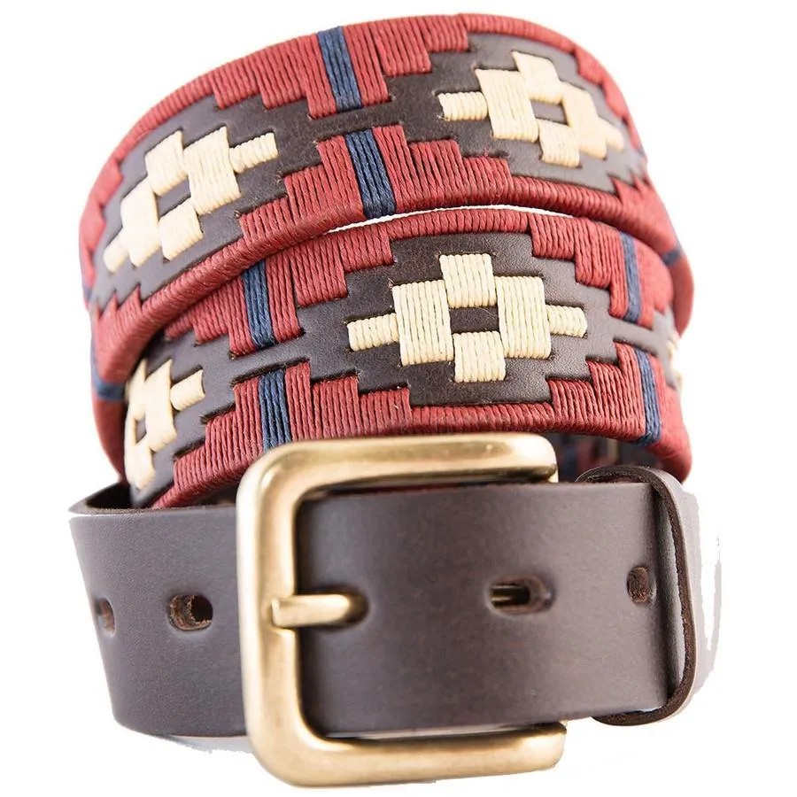 Polo Belt | 3 Colour | Diamond Stripe