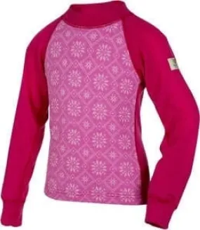 Prince and Princess Merino Wool Top: Pink