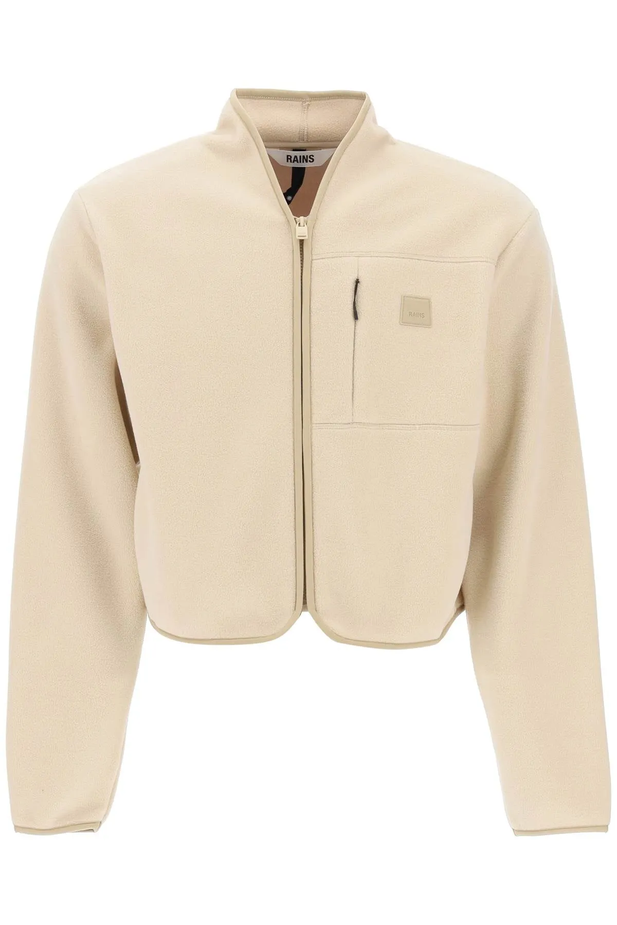 Rains Short Fleece Jacket In Durban Style