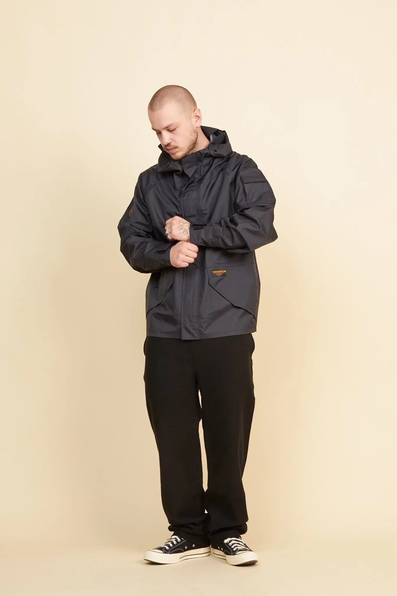 Rats Flight Parka - Black