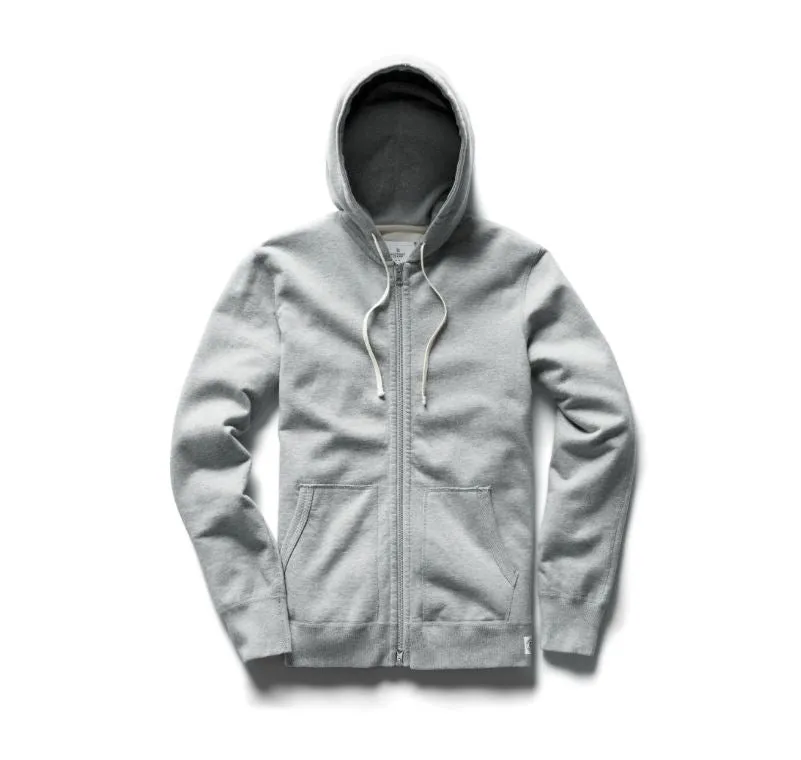 Reigning Champ CORE Knit Mid Wt Terry Full Zip Hoodie