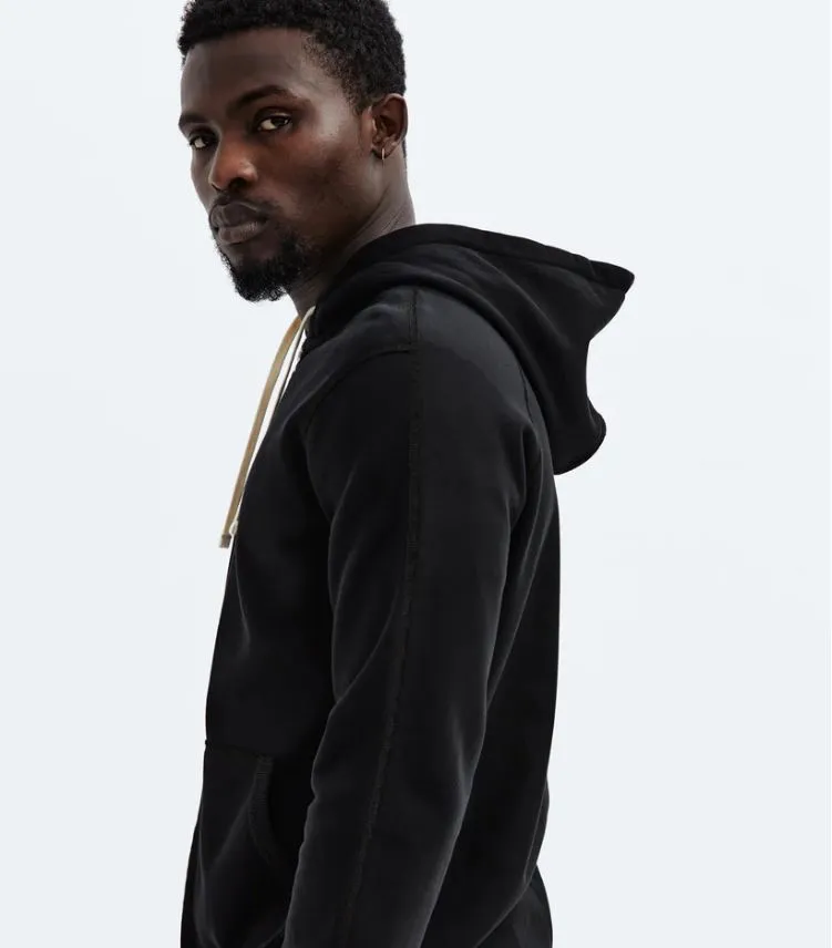 Reigning Champ CORE Knit Mid Wt Terry Full Zip Hoodie