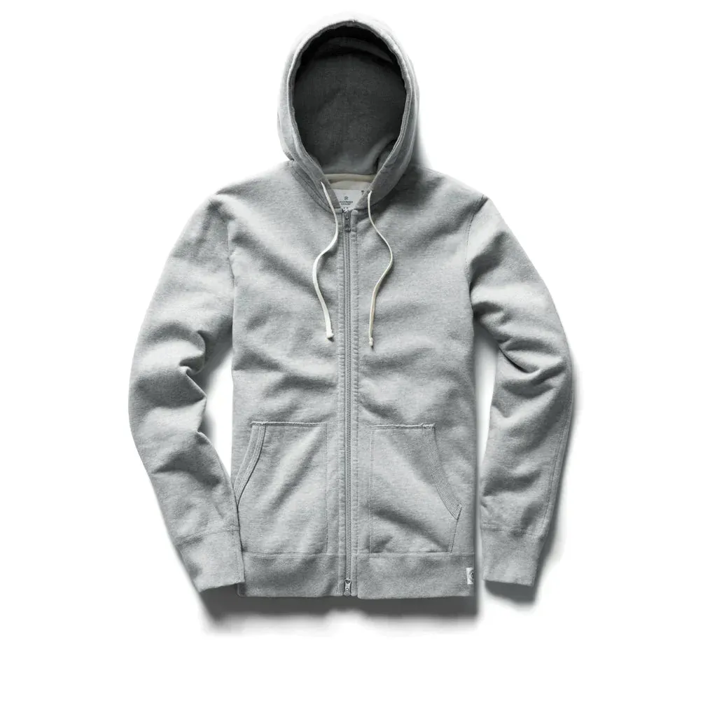 Reigning Champ - Midweight Terry Full Zip Hoodie - H. Grey