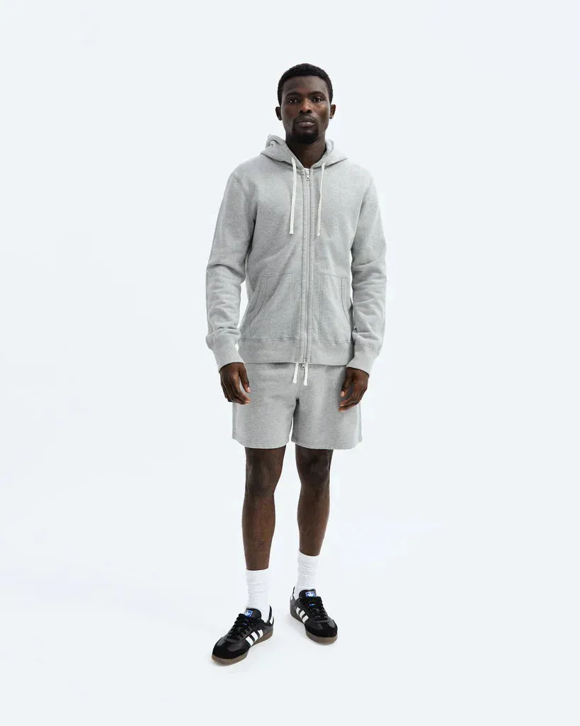 Reigning Champ - Midweight Terry Full Zip Hoodie - H. Grey