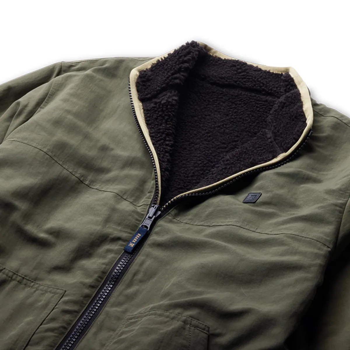 Roark Switchback Reversible Jacket - Black/Dark Military