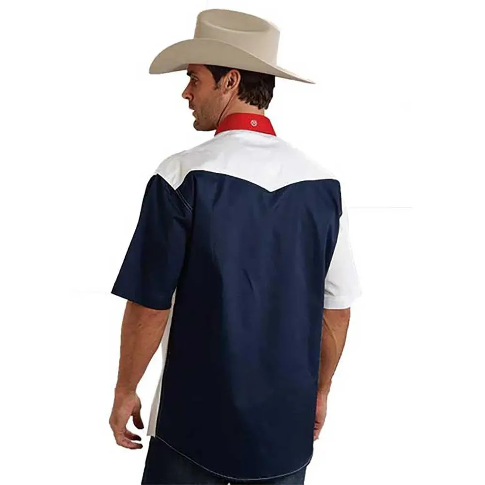 Roper Americana Short Sleeve - Mens Western Shirt