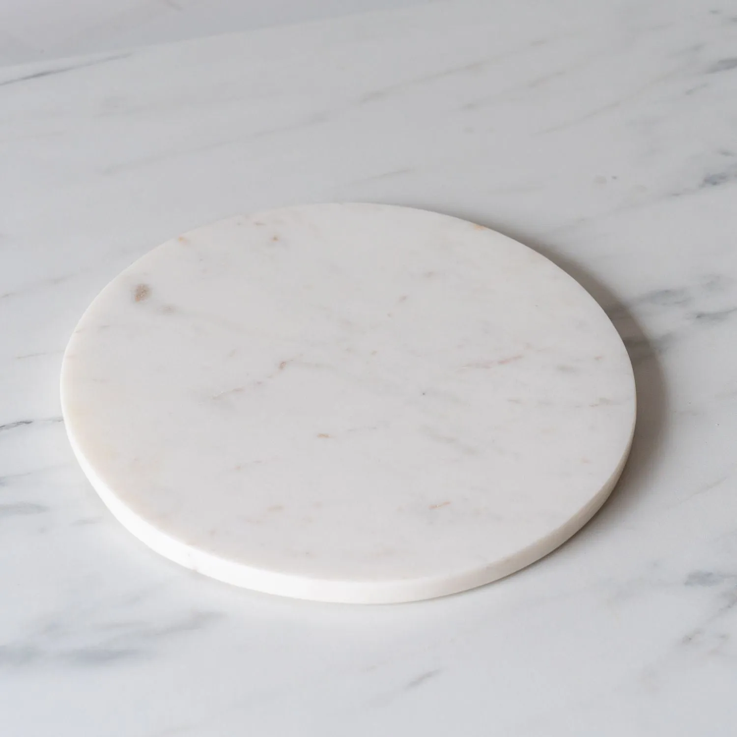 Round Marble Tray