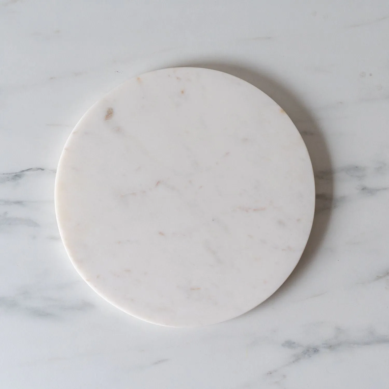 Round Marble Tray