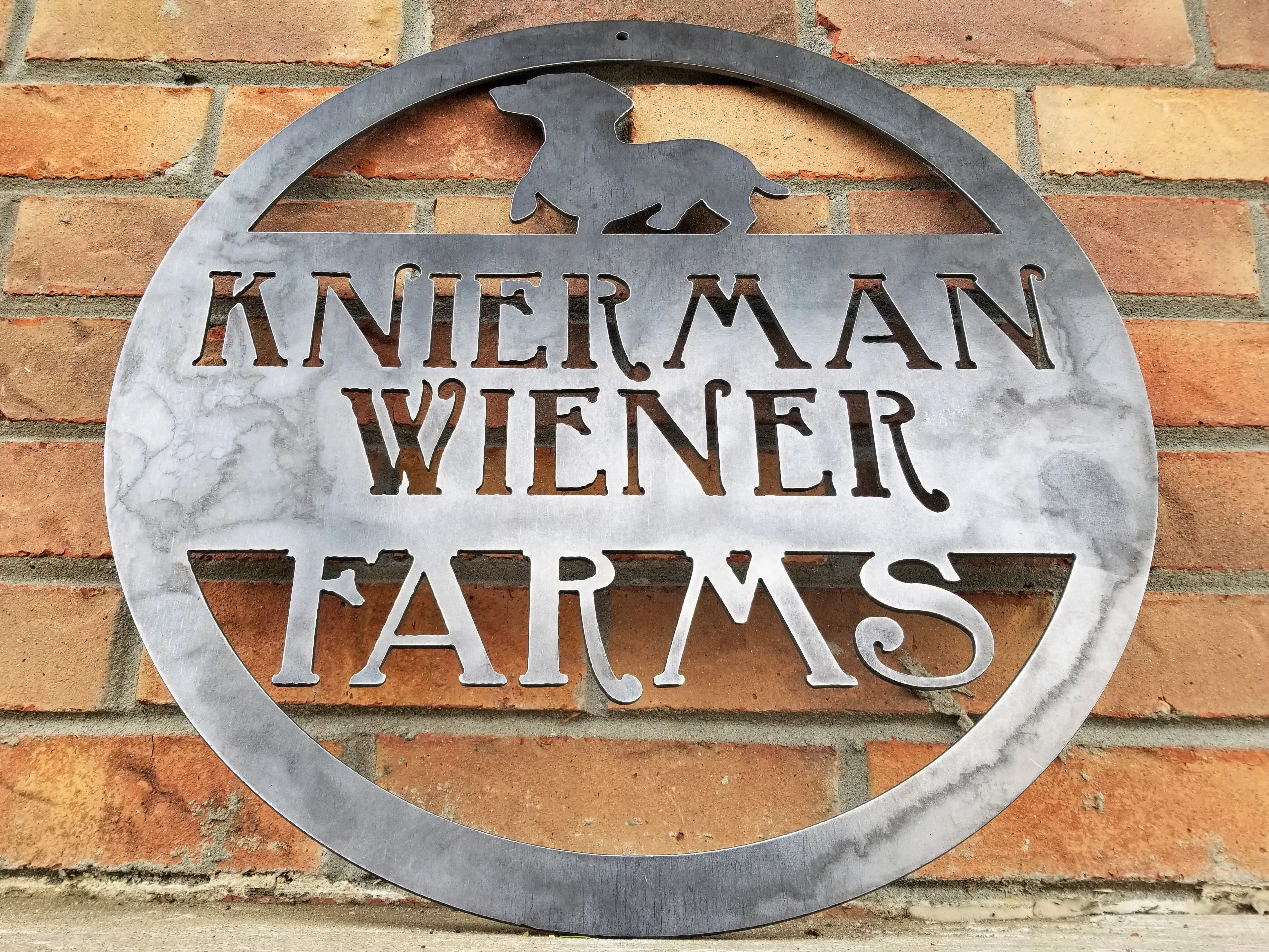 Rustic Animal Garden/Farm Sign - Personalized