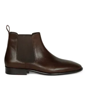 Saint Arlo Brown Leather Chelsea boot