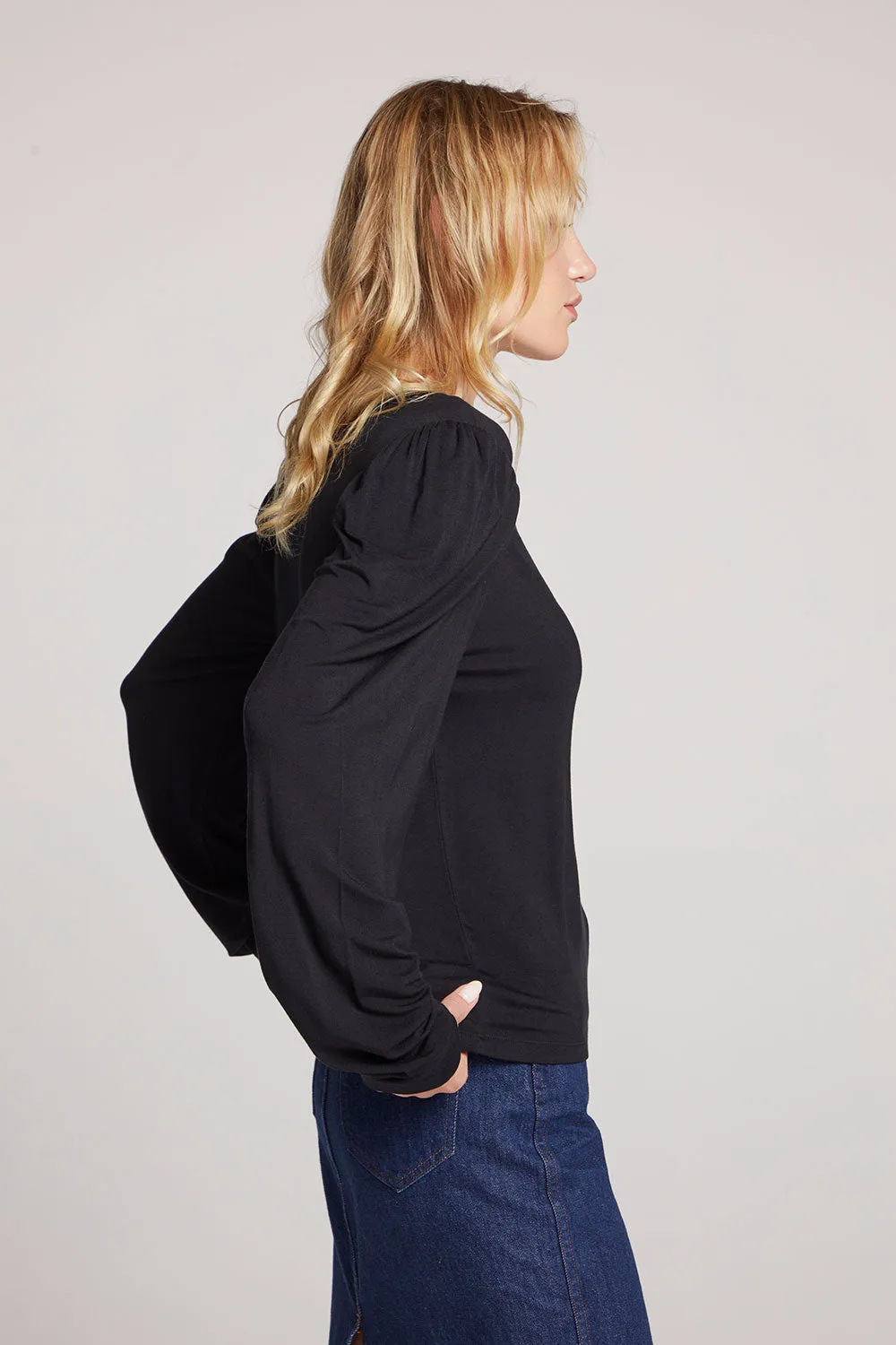 Shirley Licorice Long Sleeve