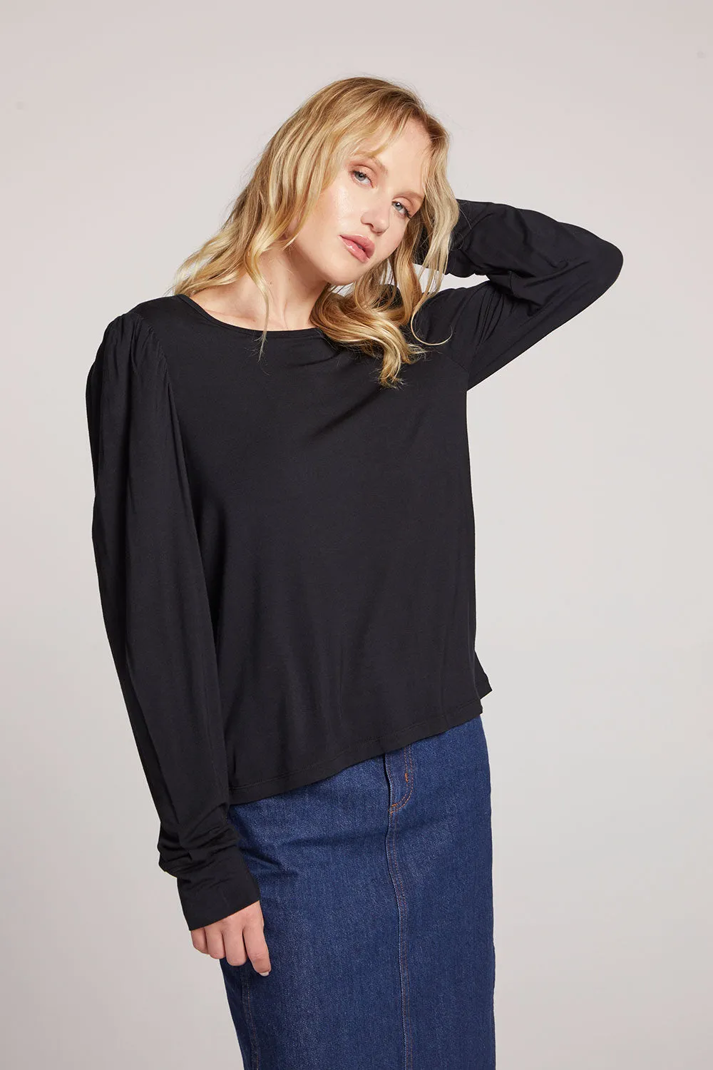 Shirley Licorice Long Sleeve