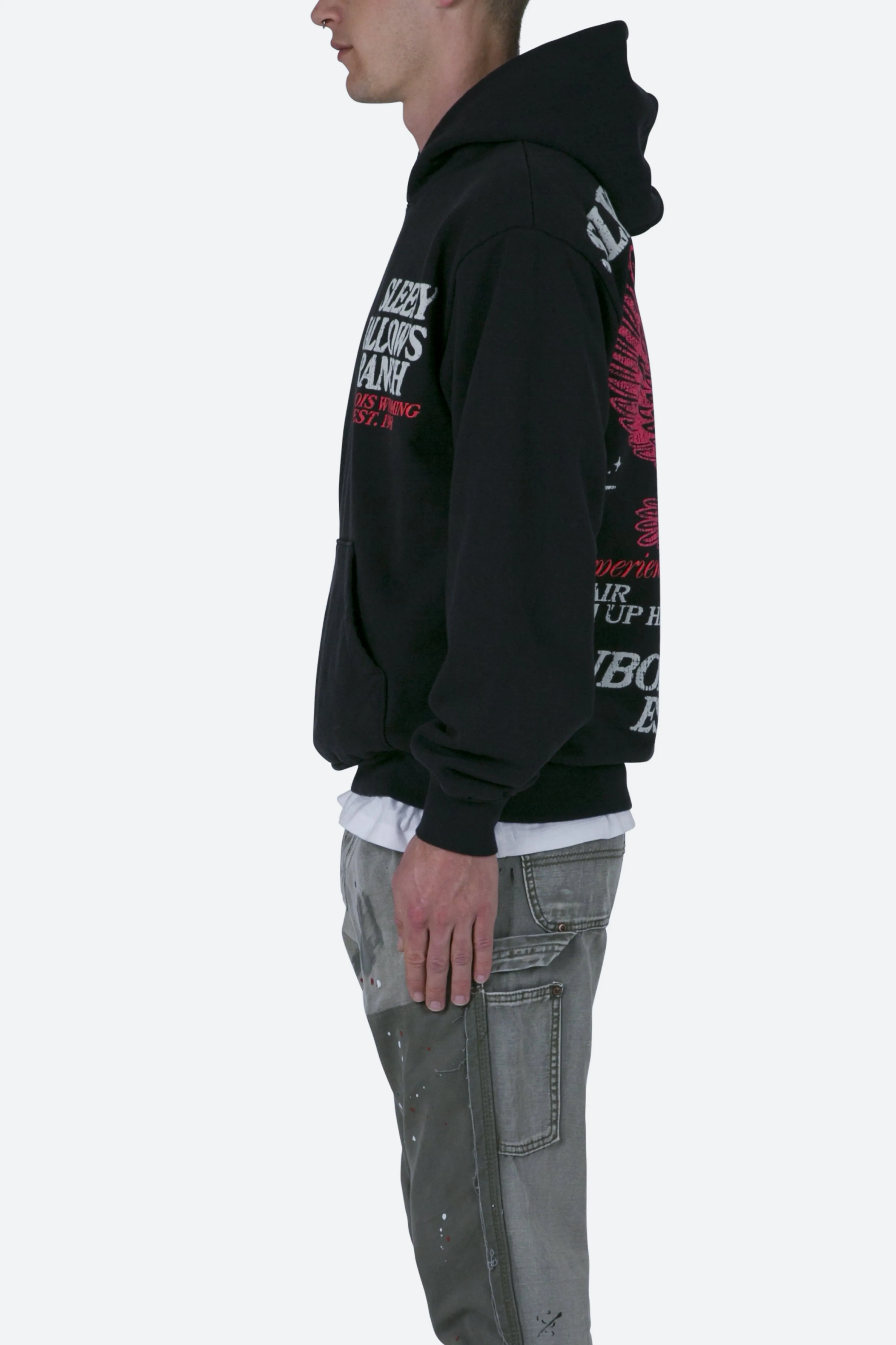 Sleepy Hallows Hoodie - Off Black