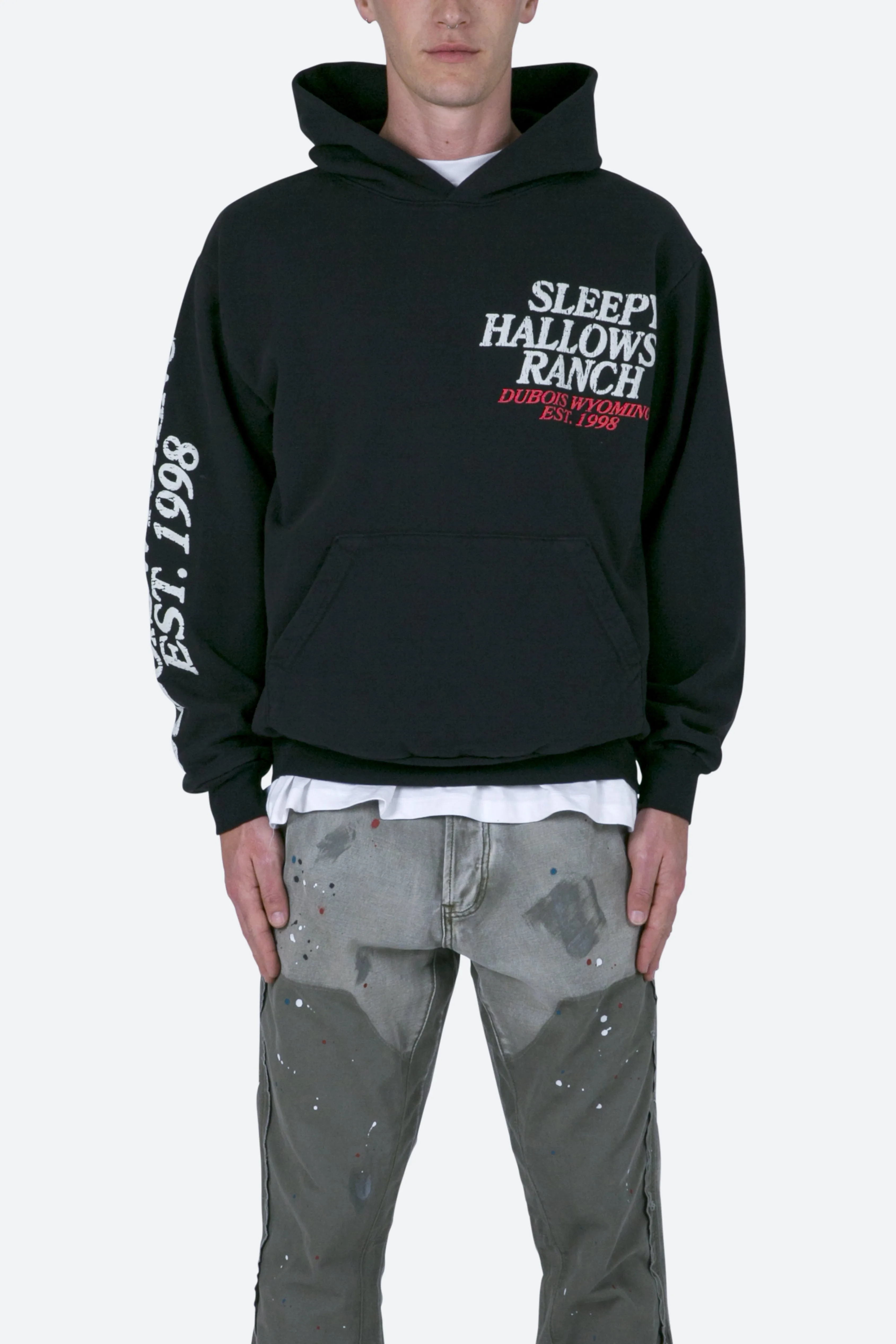 Sleepy Hallows Hoodie - Off Black