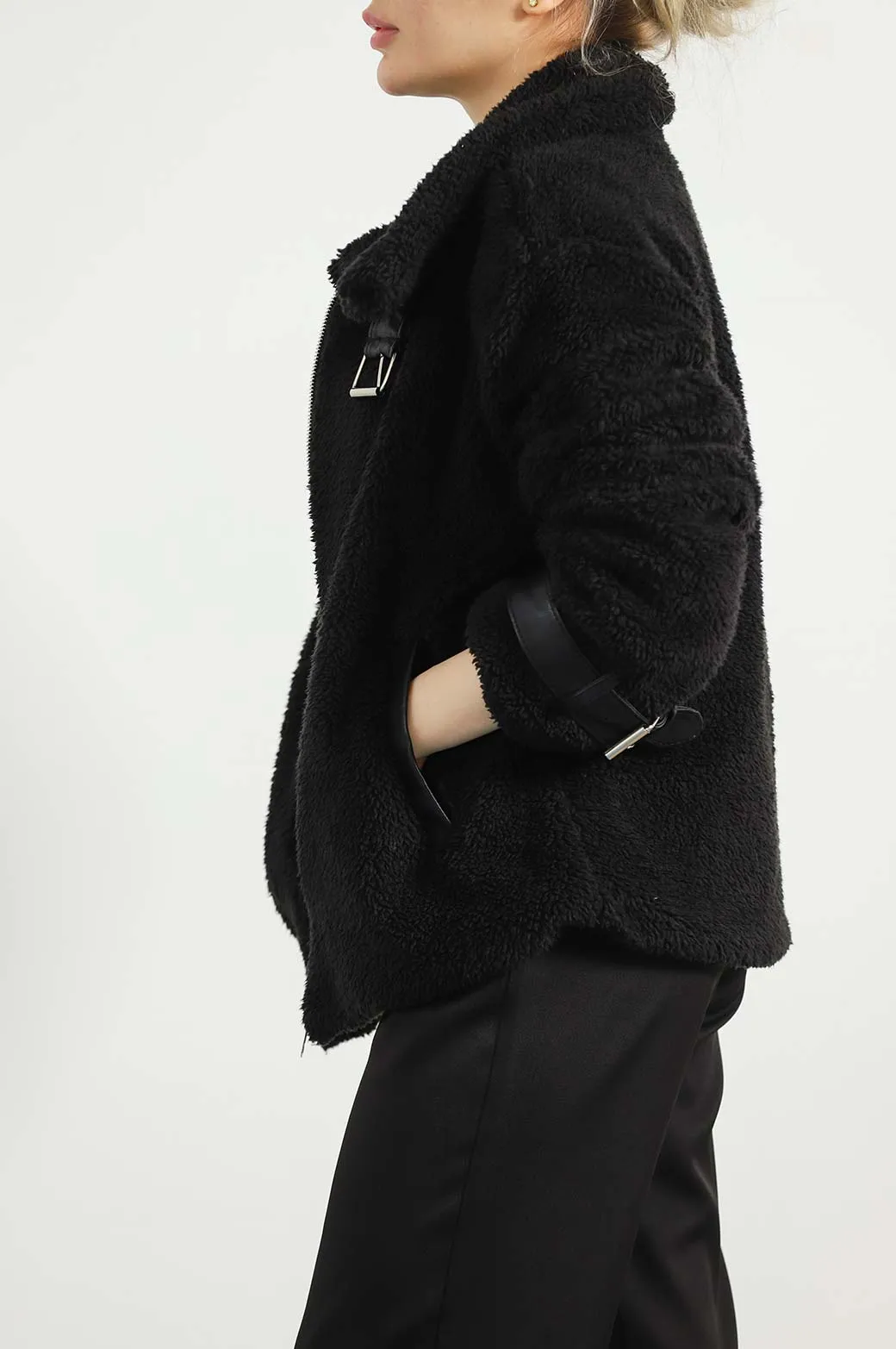 SOFT SHEARLING JACKET