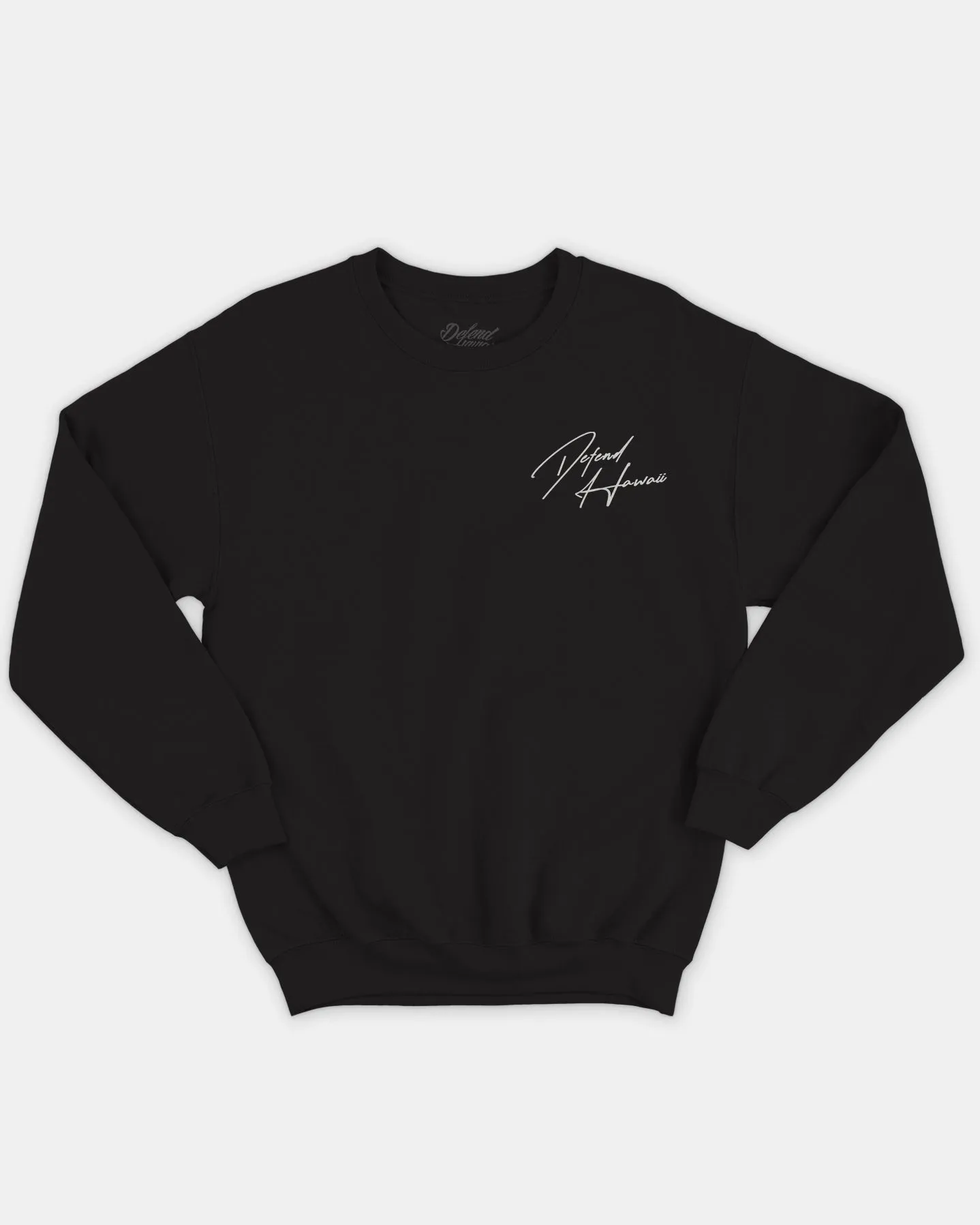 SPINEAPPLE Black Crewneck Sweater