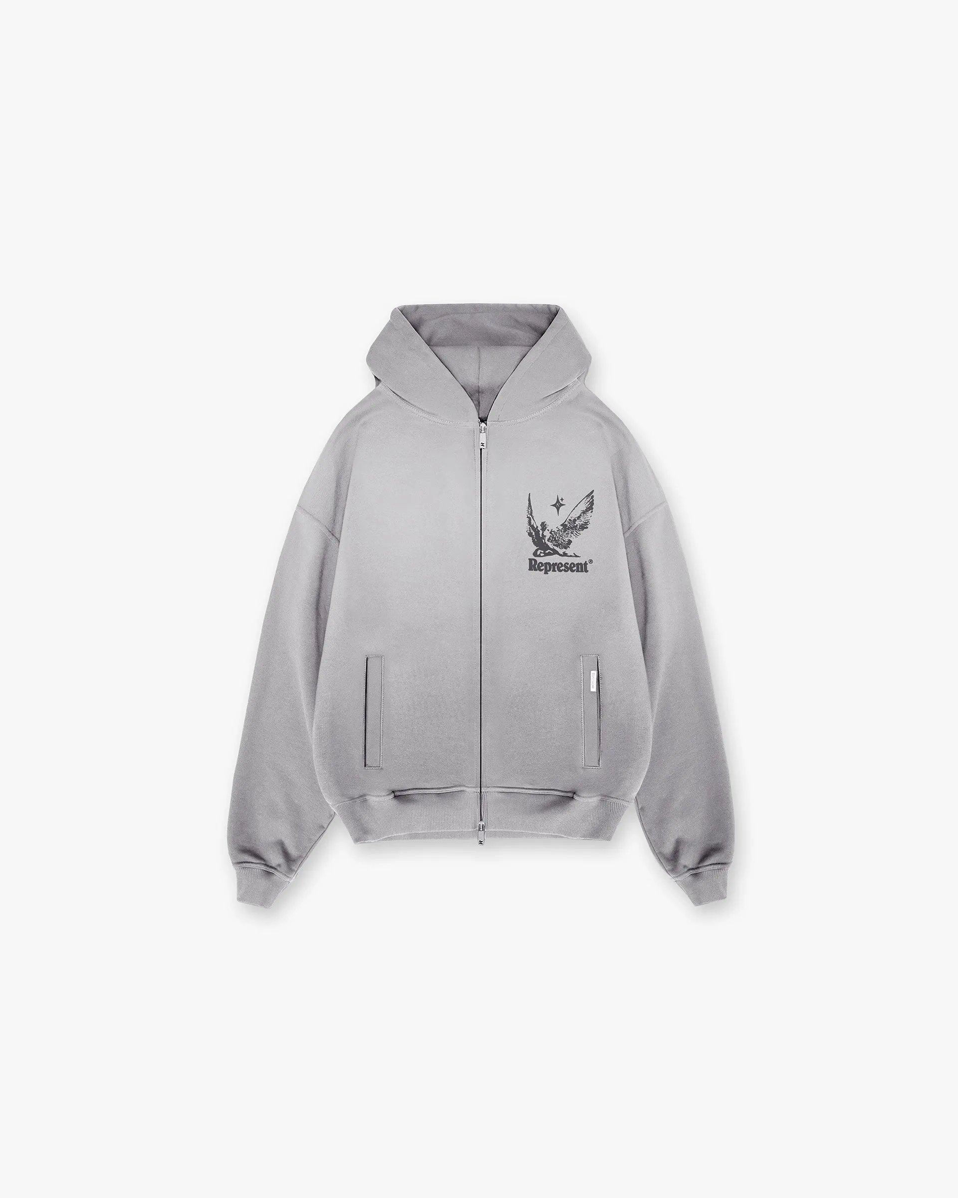 Spirits Of Summer Zip Hoodie - Mist