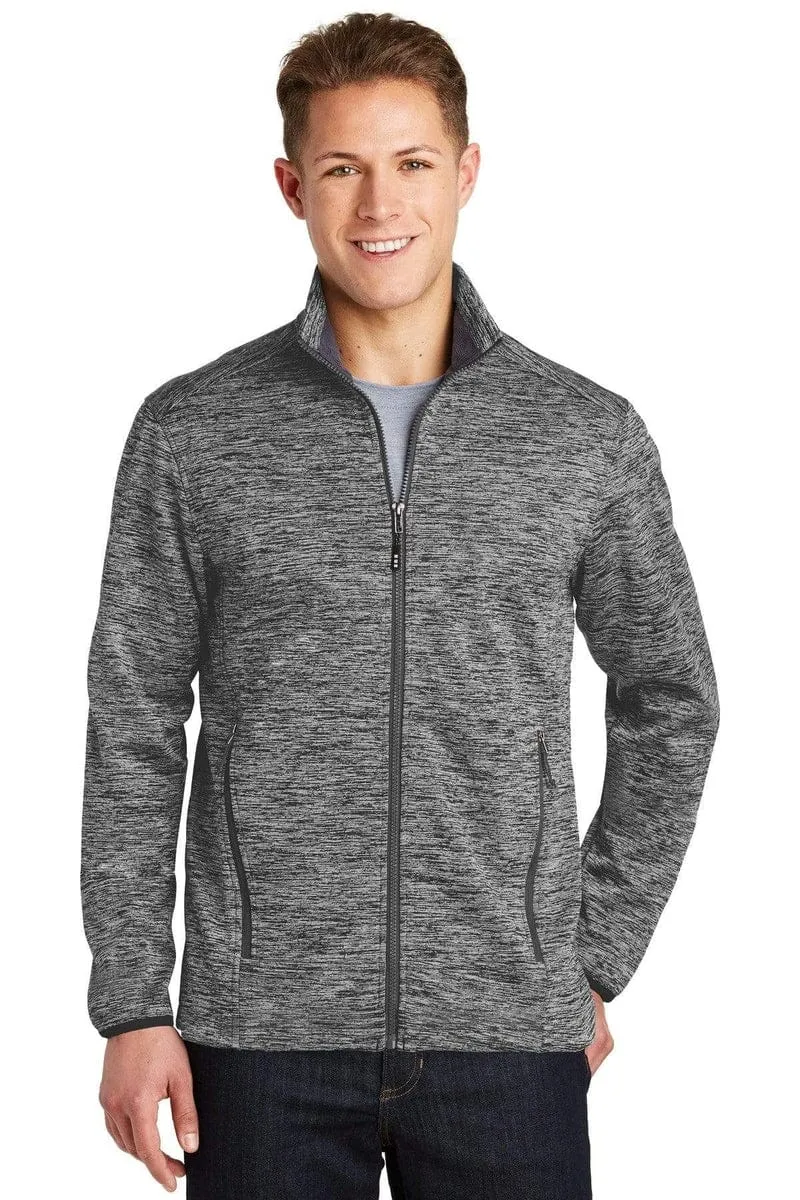 Sport-Tek JST30: PosiCharge Electric Heather Soft Shell Jacket