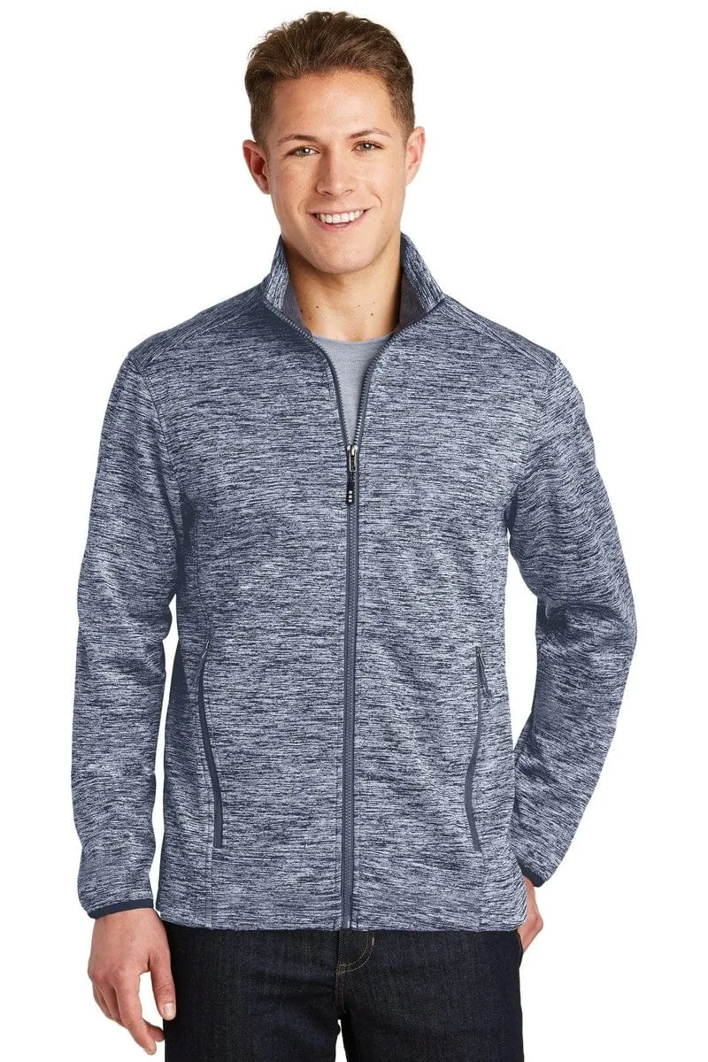 Sport-Tek JST30: PosiCharge Electric Heather Soft Shell Jacket