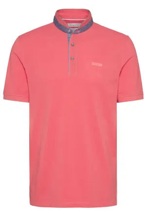 Stand Collar Polo Shirt