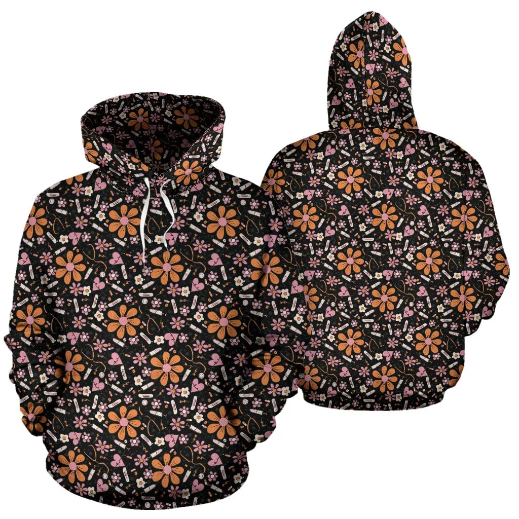 Sunflower Pink Hoodie