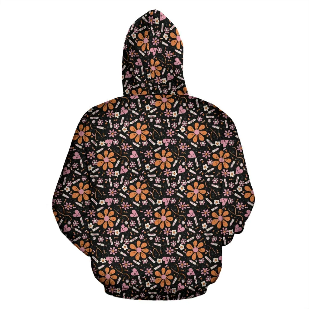 Sunflower Pink Hoodie