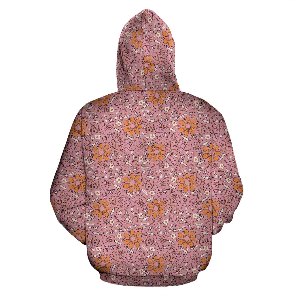 Sunflower Pink zipup hoodie