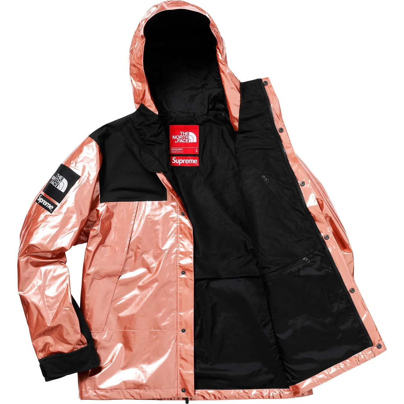 Supreme The North Face Metallic Mountain Parka Rose Gold (Size M)