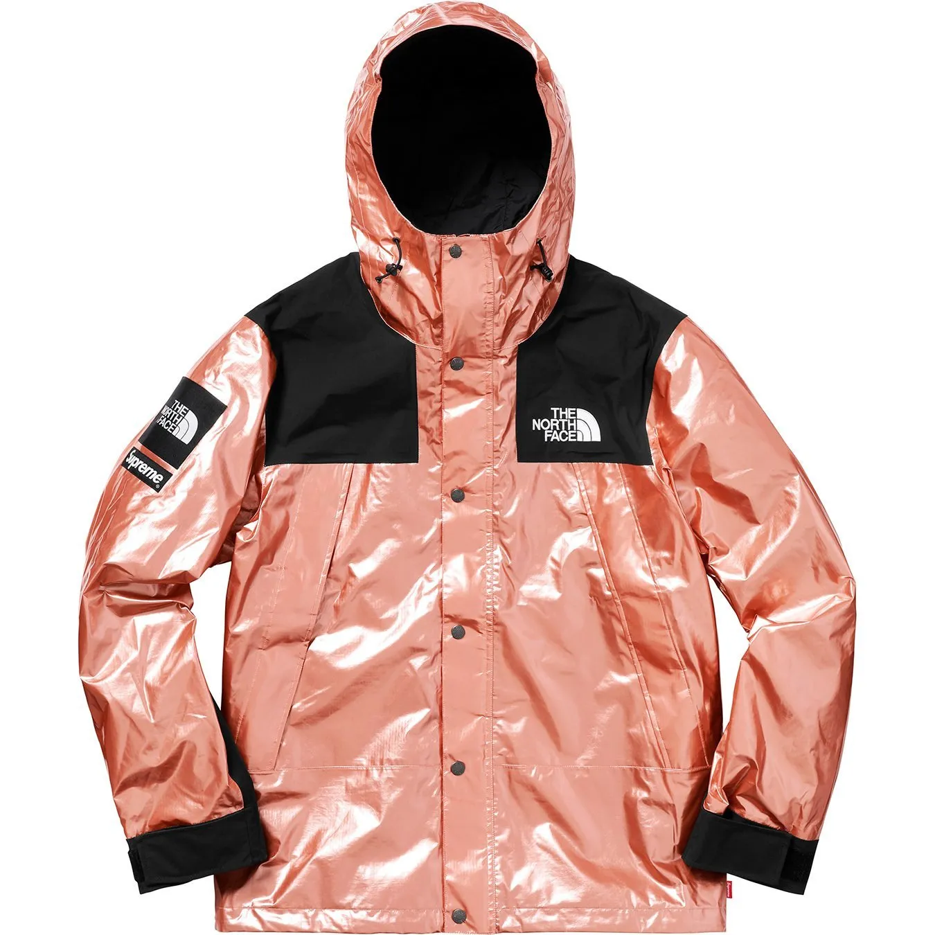 Supreme The North Face Metallic Mountain Parka Rose Gold (Size M)