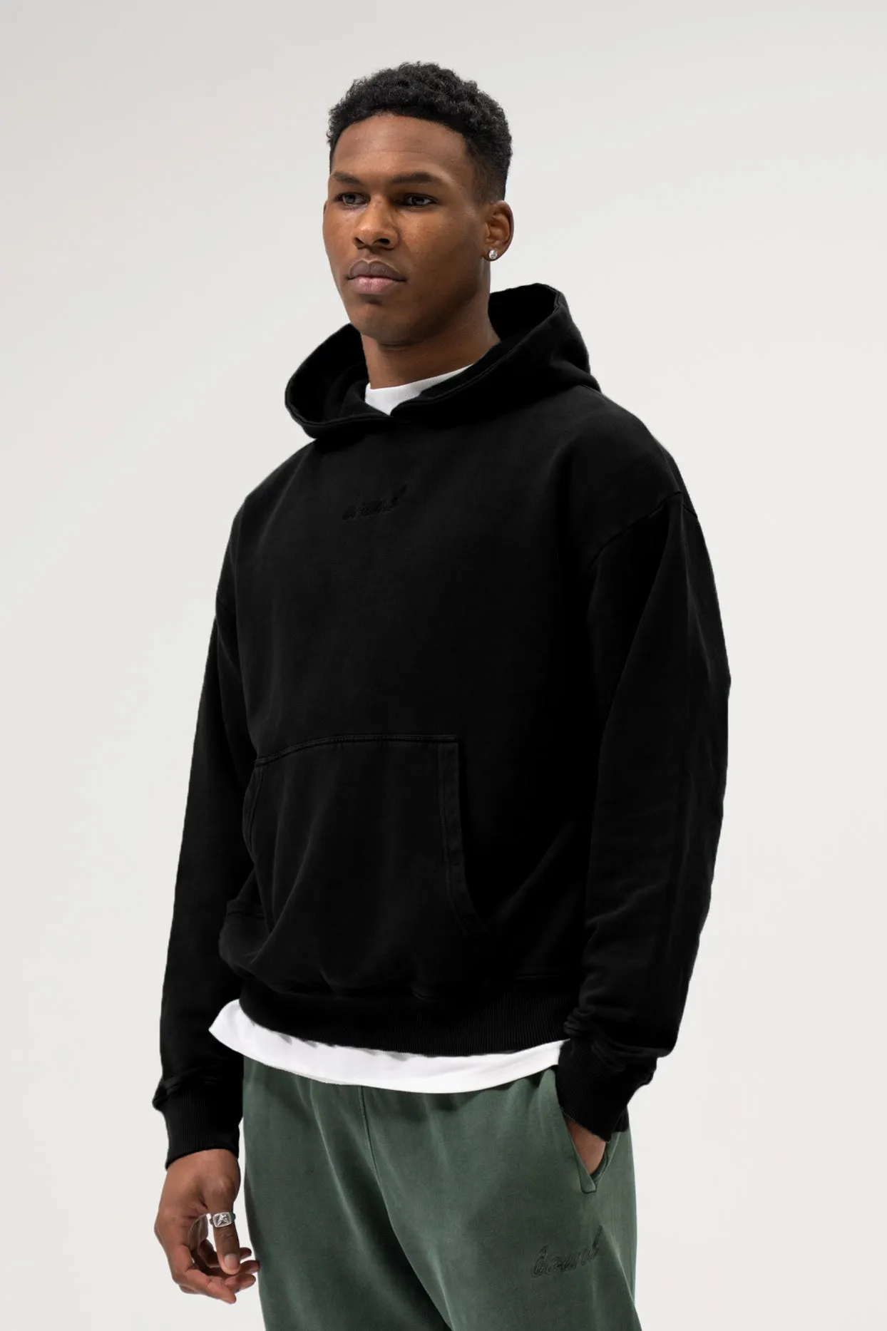 SUSTAIN BLACK HOODIE & JOGGERS SET