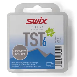 Swix TST6 Blue Turbo Glide Wax (-4 top -12C) | 20 g