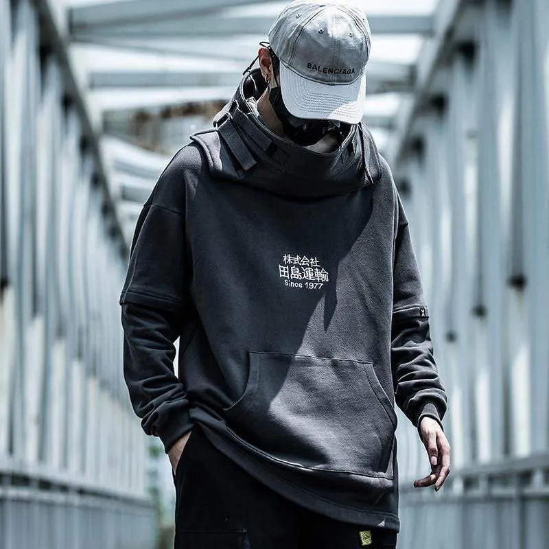 Techwear Shell Hoodie