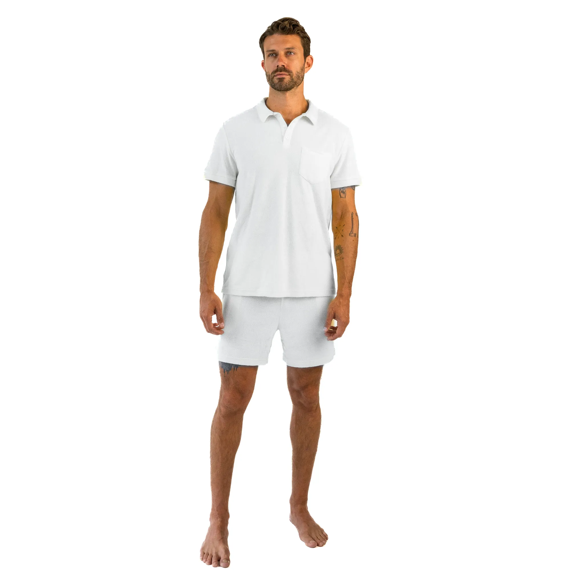 Terry Polo / White by East x East