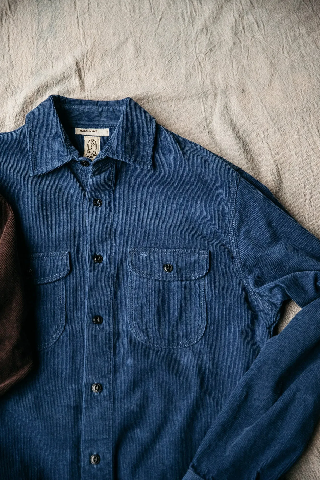 The Brace Corduroy Shirt - Pacific