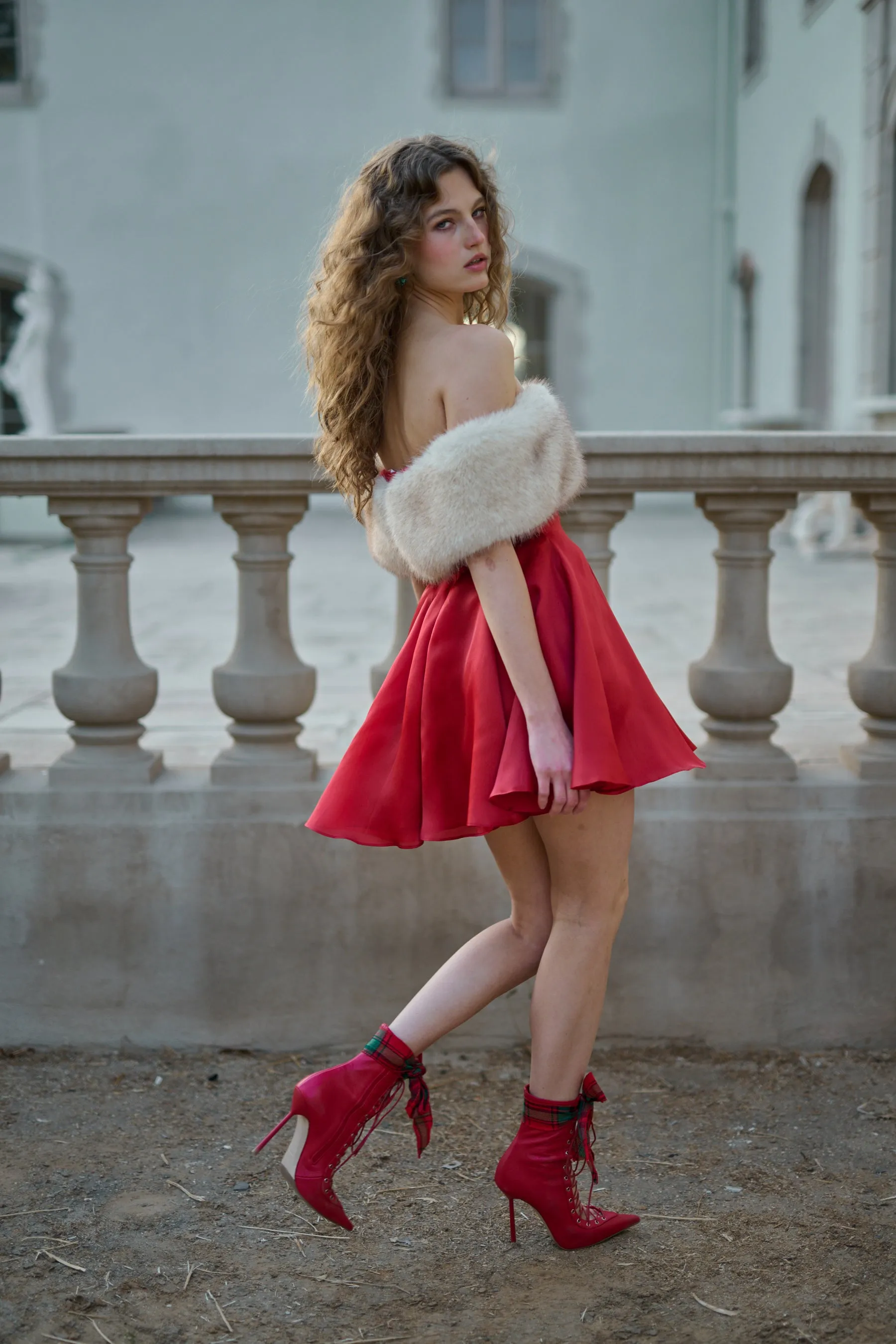 The Rouge Ice Rink Dress