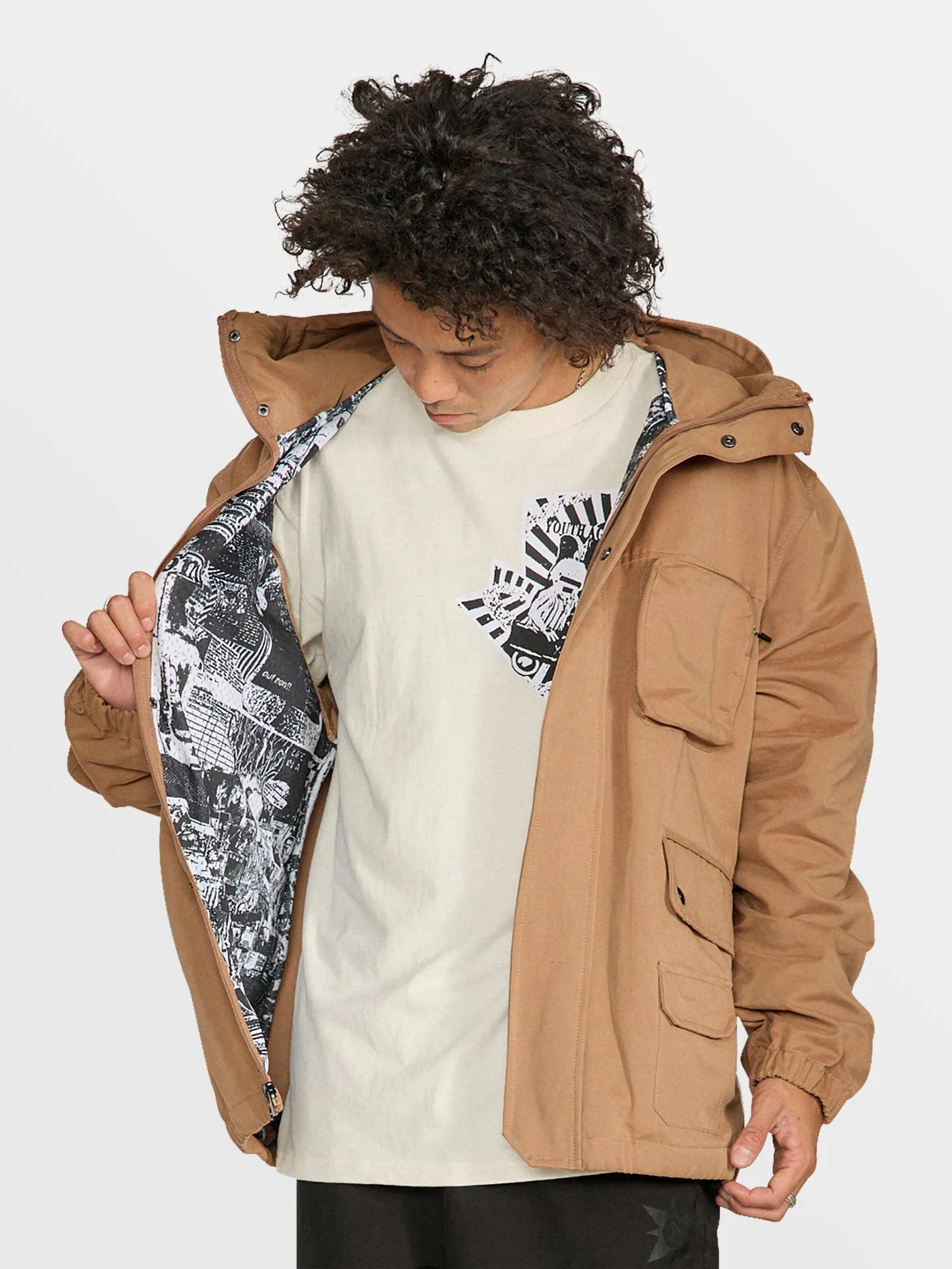 Tokyo True Streamlined Shell Jacket - Dusty Brown