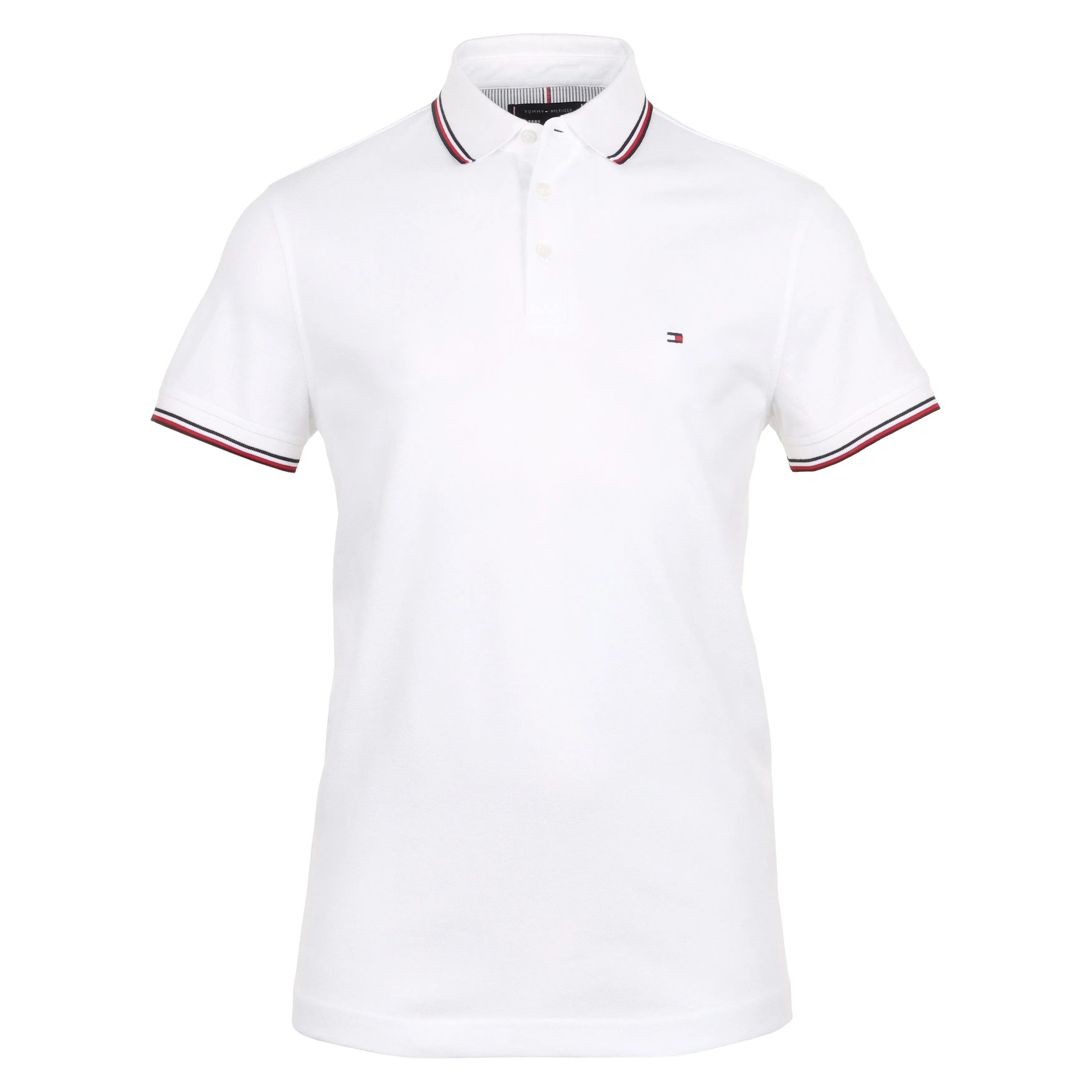 Tommy Hilfiger 1985 RWB Tipped Slim Polo Shirt