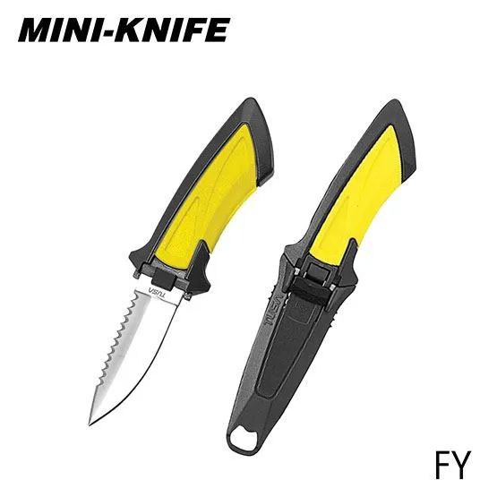 TUSA FK10 Mini BC Dive Knife (Pointed Tip)