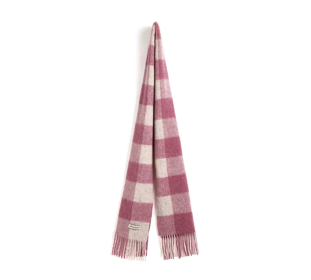 Urban UGG® 100% Wool Check Scarf Zoe