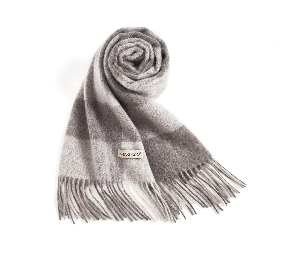 Urban UGG® 100% Wool Check Scarf Zoe