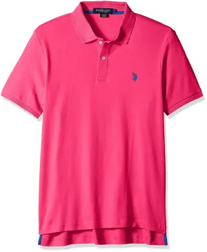 U.S. Polo Assn. Men's Solid Interlock Polo Shirt