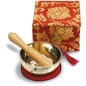 Vining Red Lotus Meditation Bowl Box: 3"