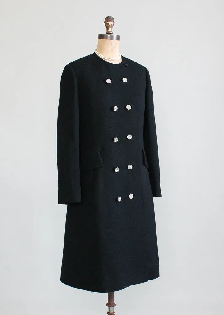 Vintage 1960s Rothmoor MOD Winter Coat