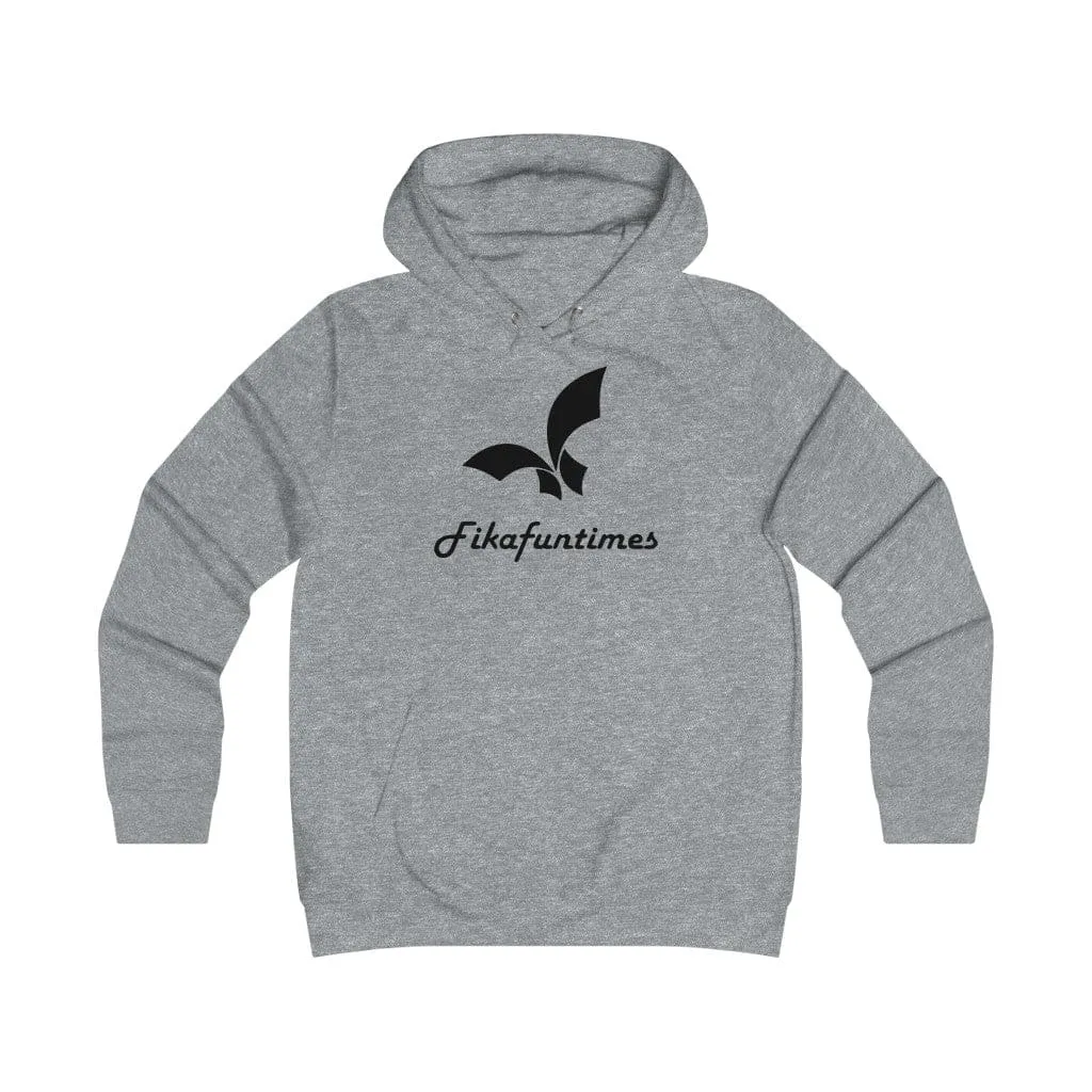 Women College Headphone Pocket Fikafuntimes Hoodie