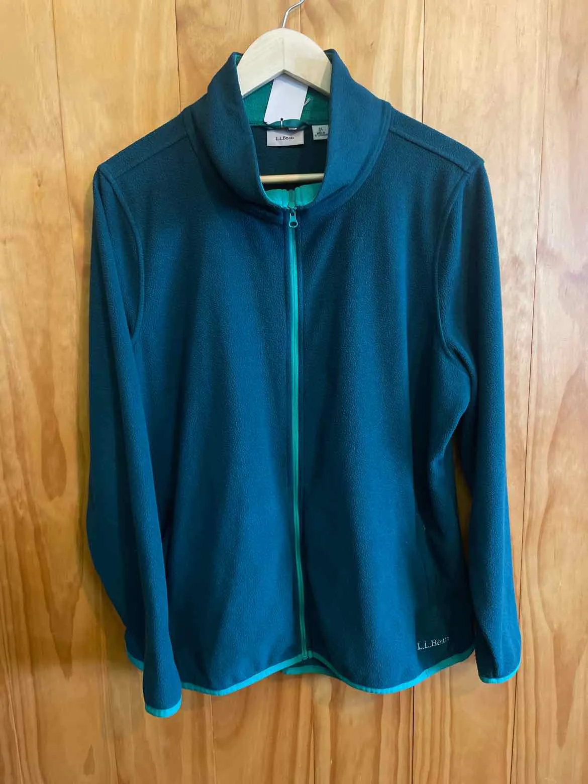 Women Size XL LL Bean Green Women's Light Jacket