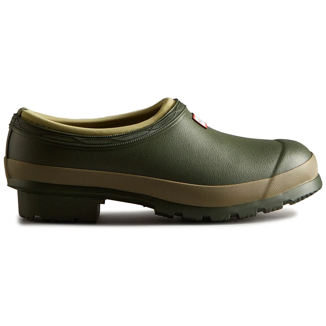 Women's Gardener Clogs - Dark Olive/Clay by Hunter