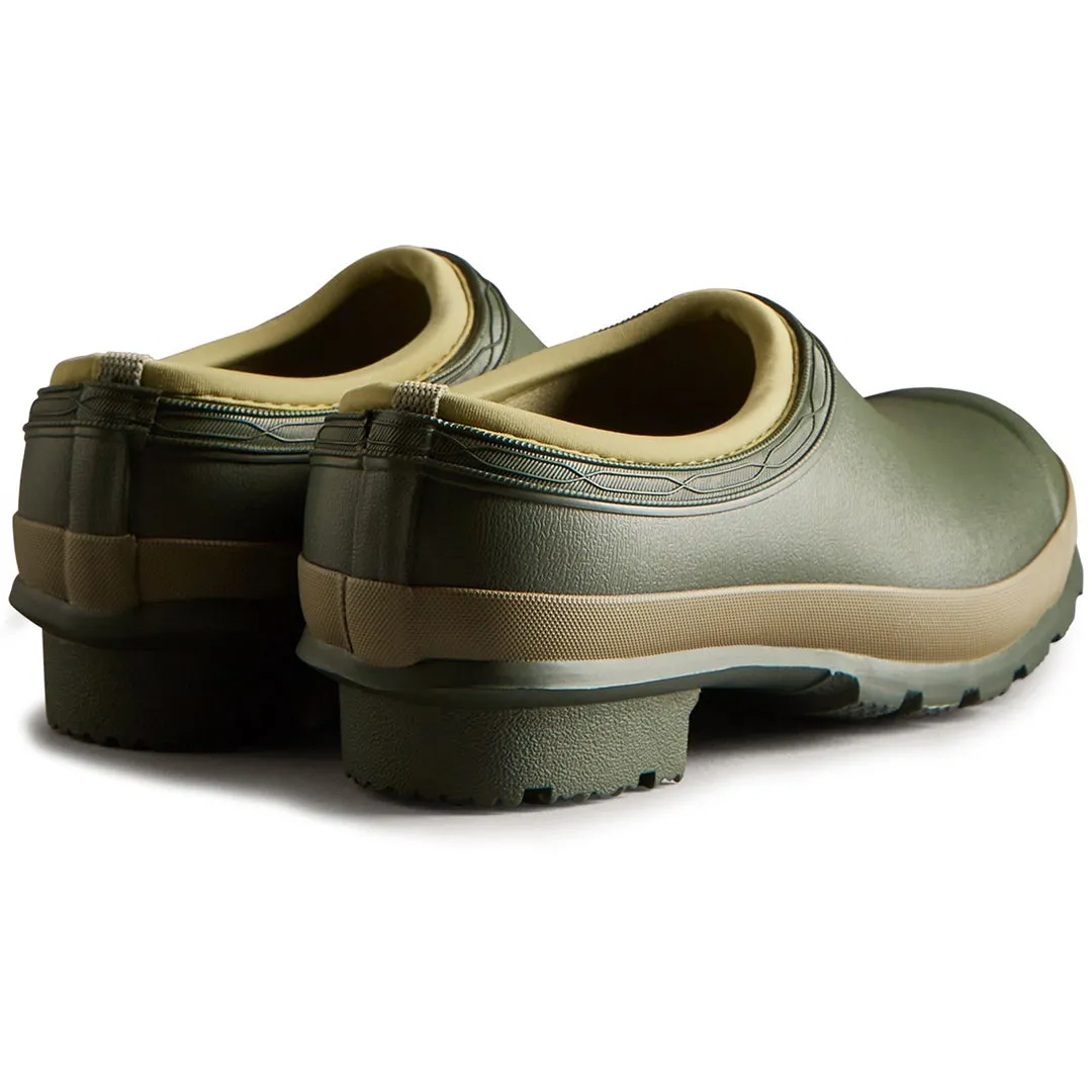 Women's Gardener Clogs - Dark Olive/Clay by Hunter