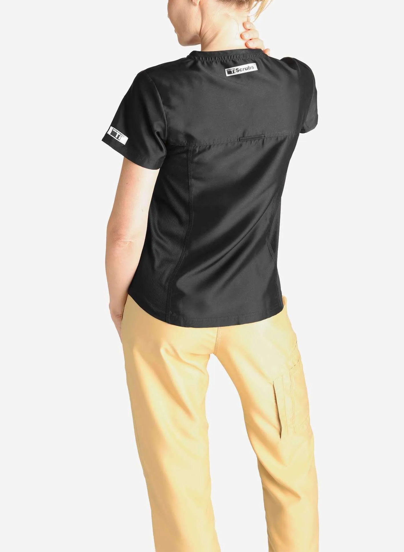 Women's Hidden Pocket Scrub Top