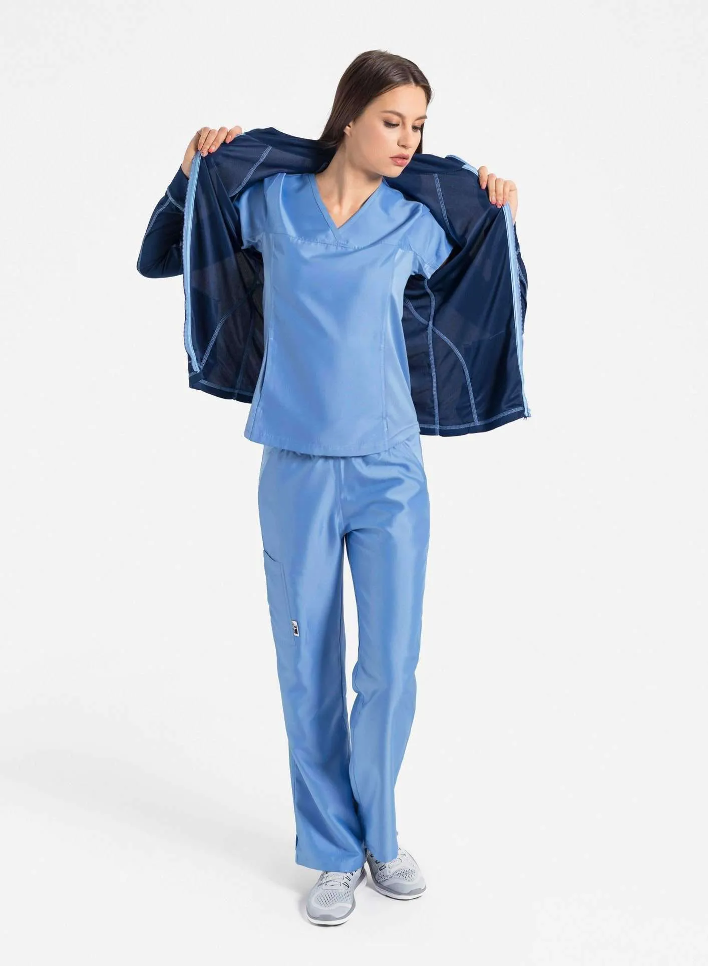 Women's Hidden Pocket Scrub Top