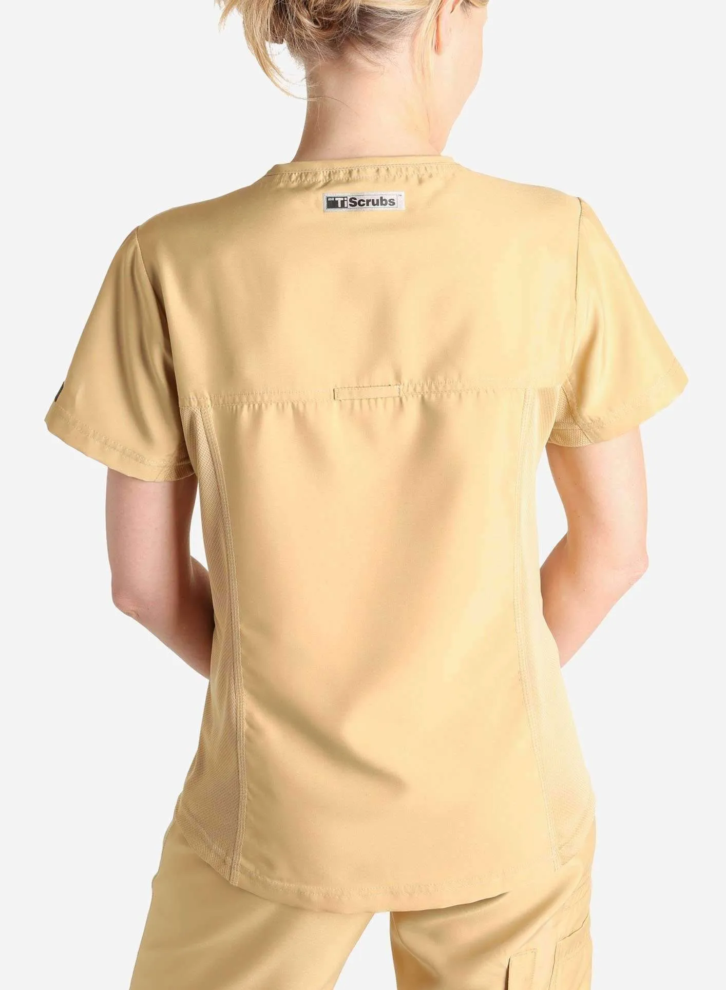 Women's Hidden Pocket Scrub Top